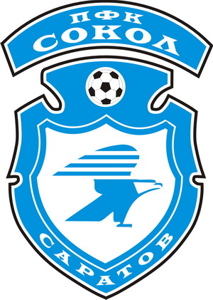 Логотип ПФК Сокол Саратов. Полная версия